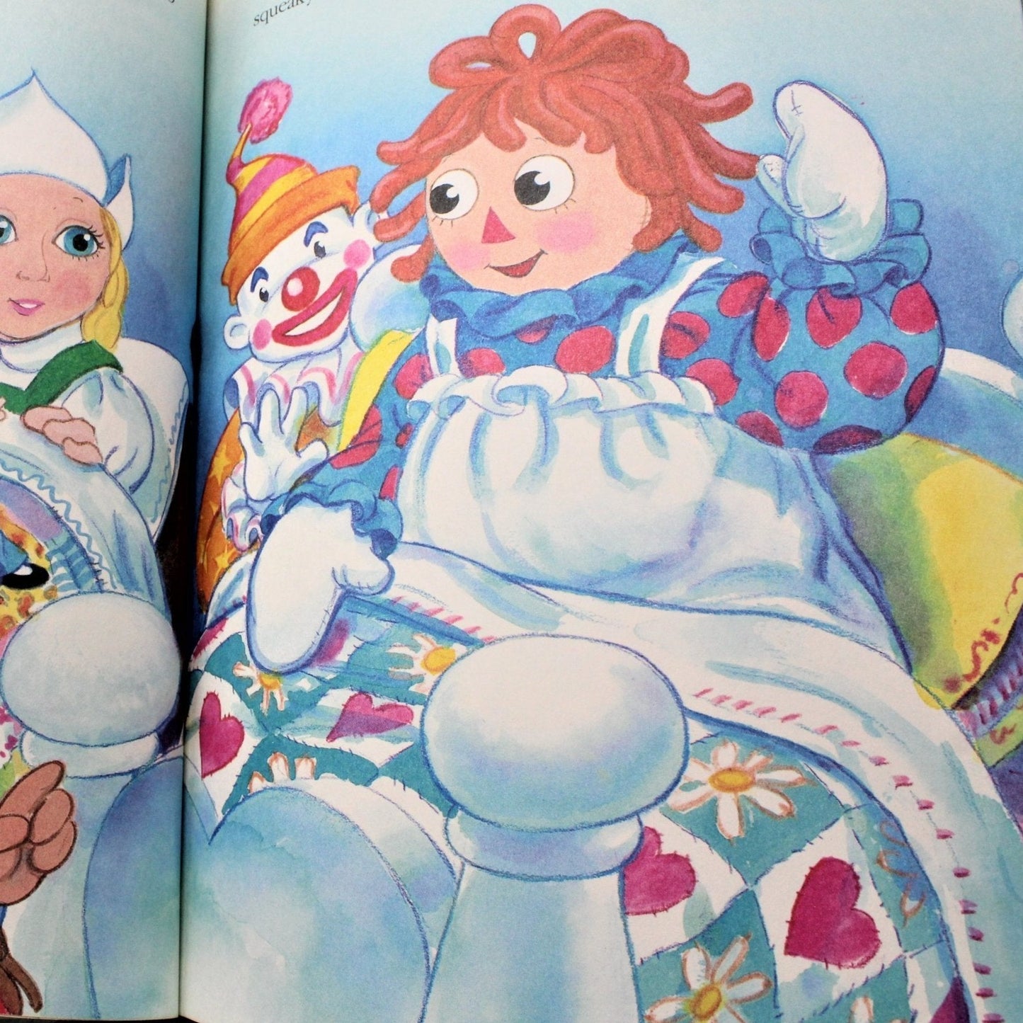 Children's Book, Raggedy Ann's Nighttime Rescue, Hardcover, Vintage 1987