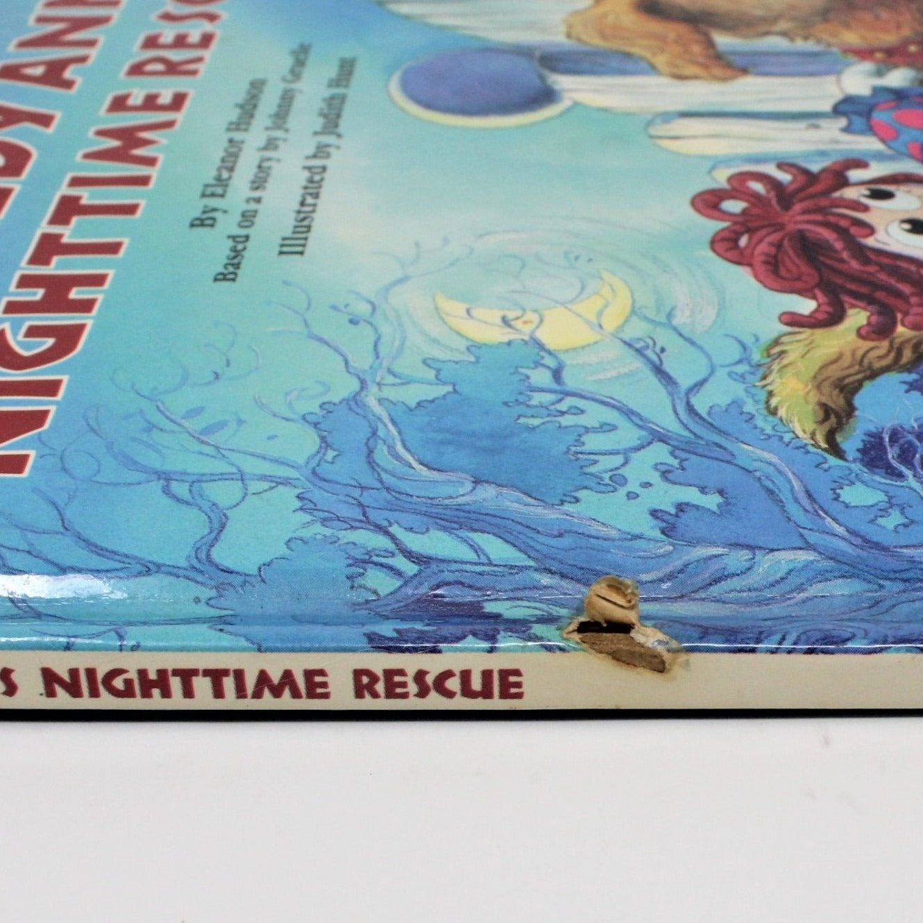 Children's Book, Raggedy Ann's Nighttime Rescue, Hardcover, Vintage 1987