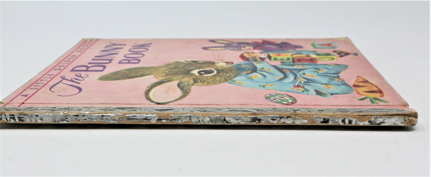 Children's Book, Little Golden Book, The Bunny Book, Hardcover, Vintage 1955