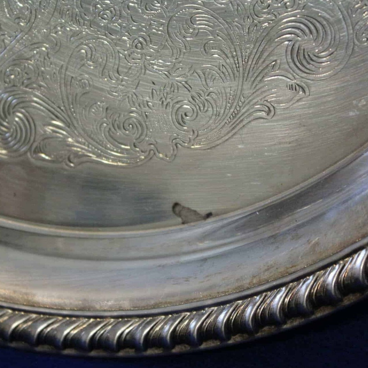 Tray, International Silver, 871, Silverplate, Vintage 12"