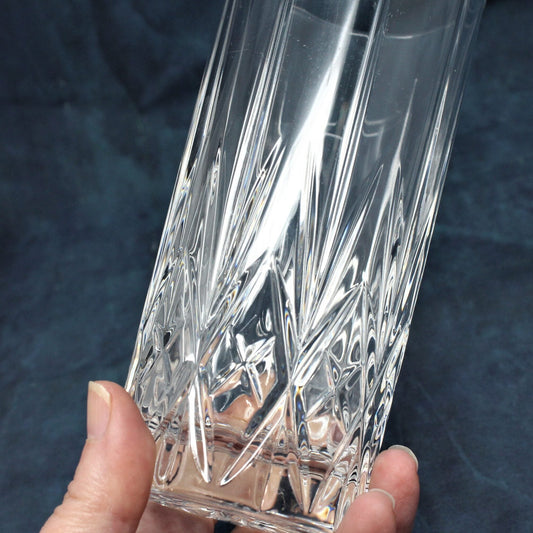 Glasses, Cocktail / Highball, Oneida, Capri Lucia Crystal, Italy, Set of 4