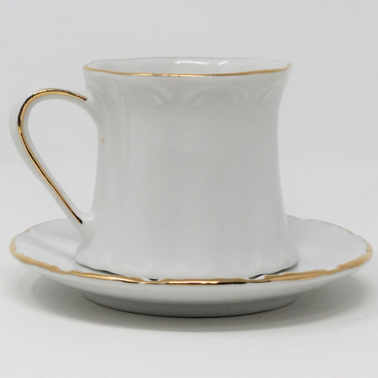 Demitasse & Saucer, Maryland China Co, Winrose Blue, Vintage