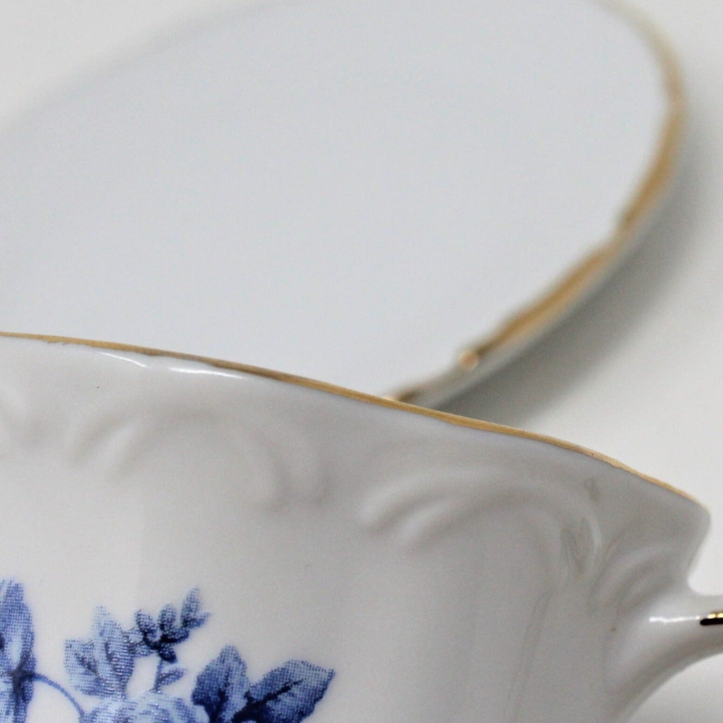 Demitasse & Saucer, Maryland China Co, Winrose Blue, Vintage