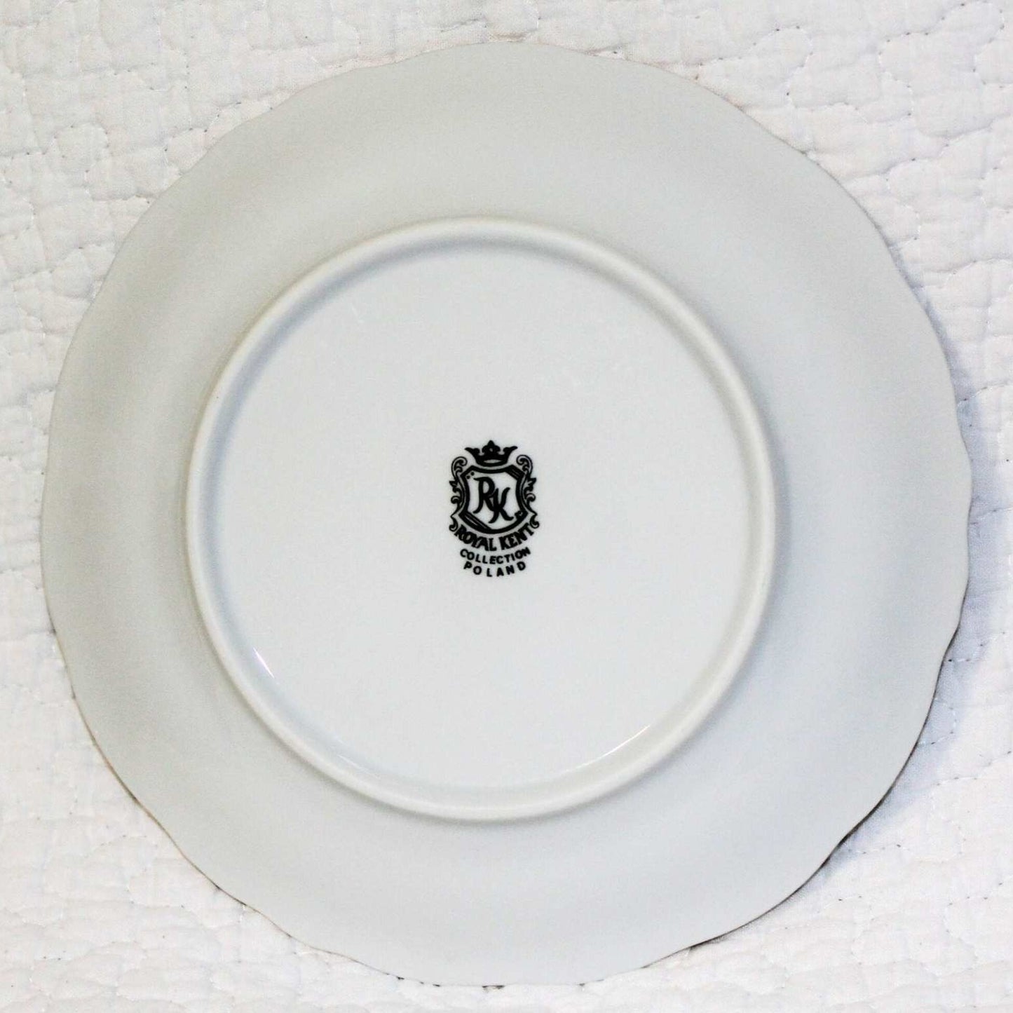 Bread & Butter Plates, Royal Kent, Fruit Garland, Set of 6, Vintage