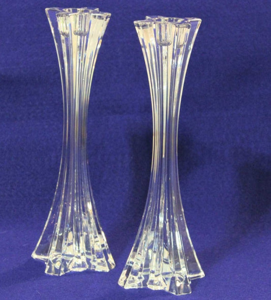 Candle Holders, Lenox, Devotion, Crystal Tapers, Set of 2
