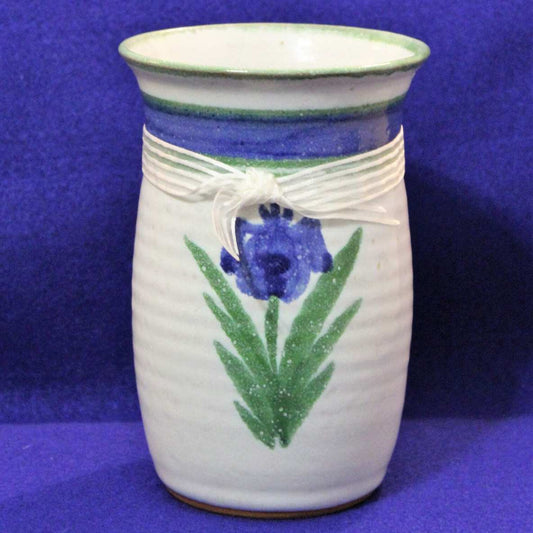 Crock / Vase, Stoneware Salt Glazed Pottery Handmade