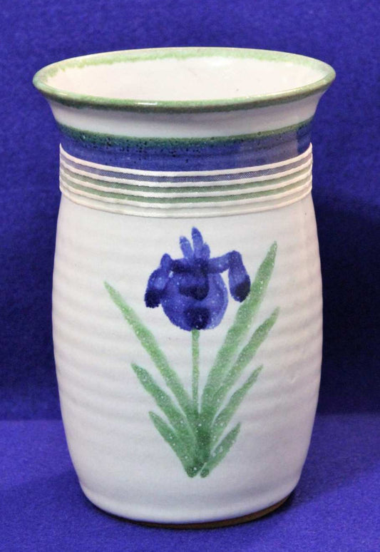 Crock / Vase, Stoneware Salt Glazed Pottery Handmade