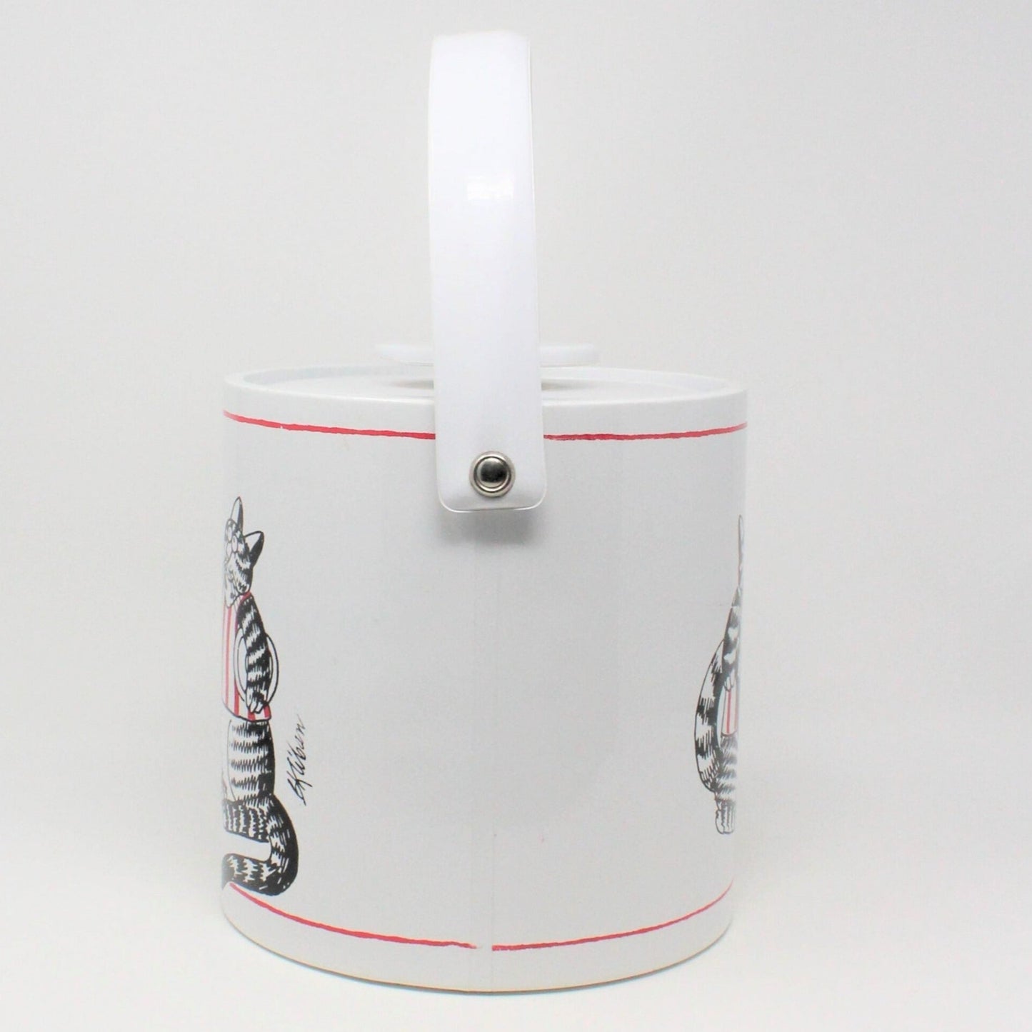 Ice Bucket, Kliban Cats, Olympic Torch Cat, Vintage, SOLD