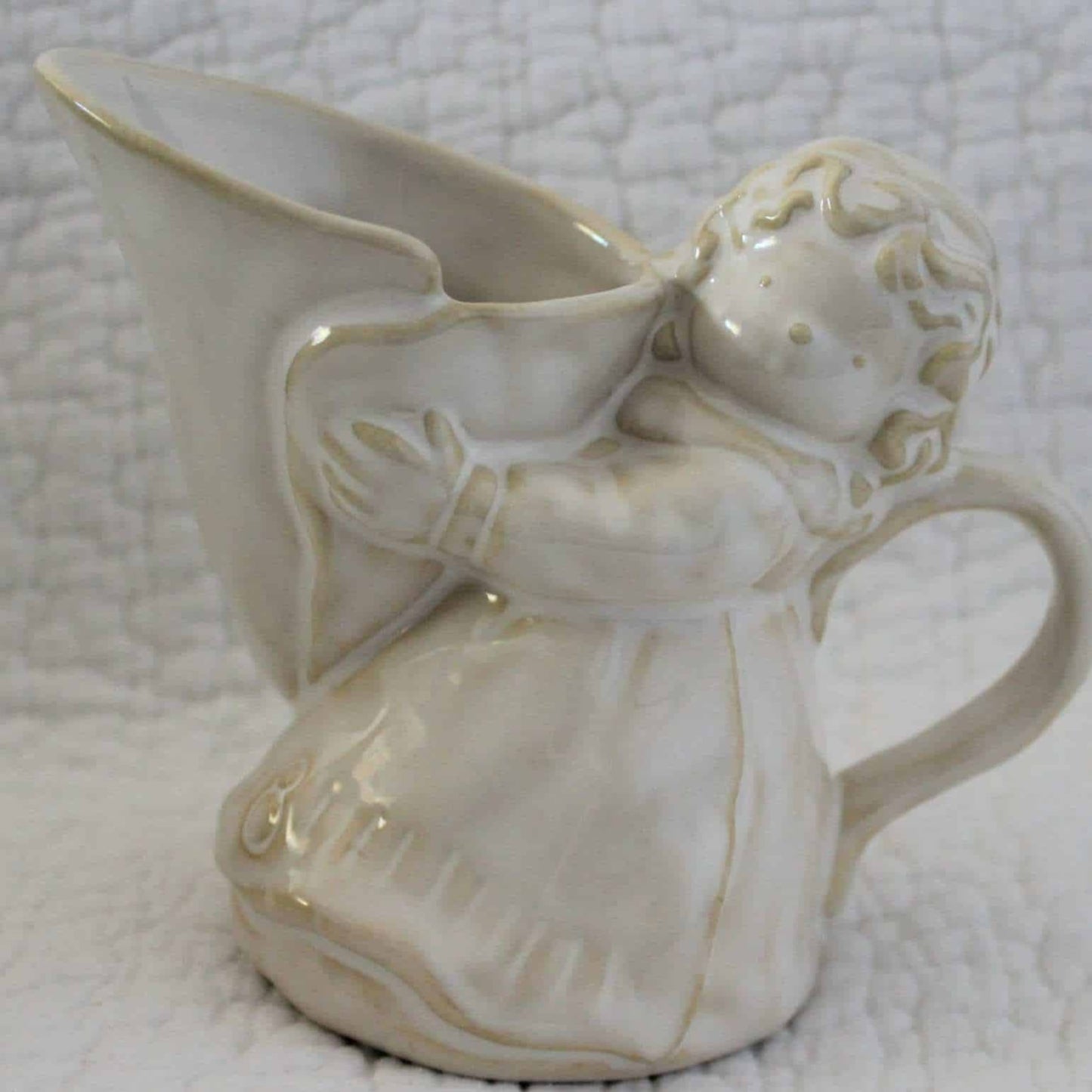 Creamer and Sugar Bowl with Lid, Twelve Days of Christmas, Pottery Barn, Ceramic