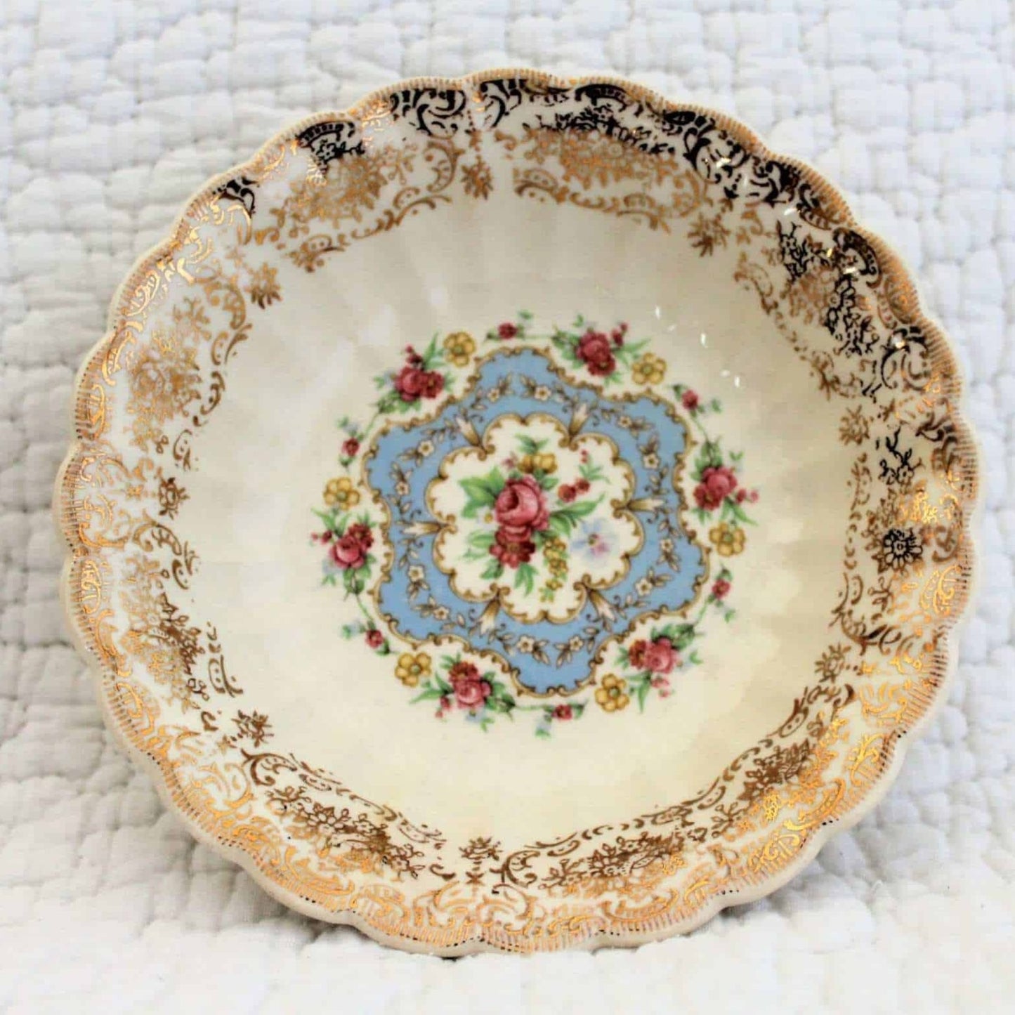 Fruit / Dessert Bowls, Limoges USA, Lyric, Set of 2, Vintage