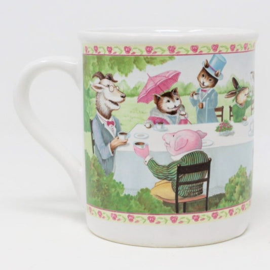Mug, Hallmark, Tea Time, Ceramic, Vintage Japan, SOLD