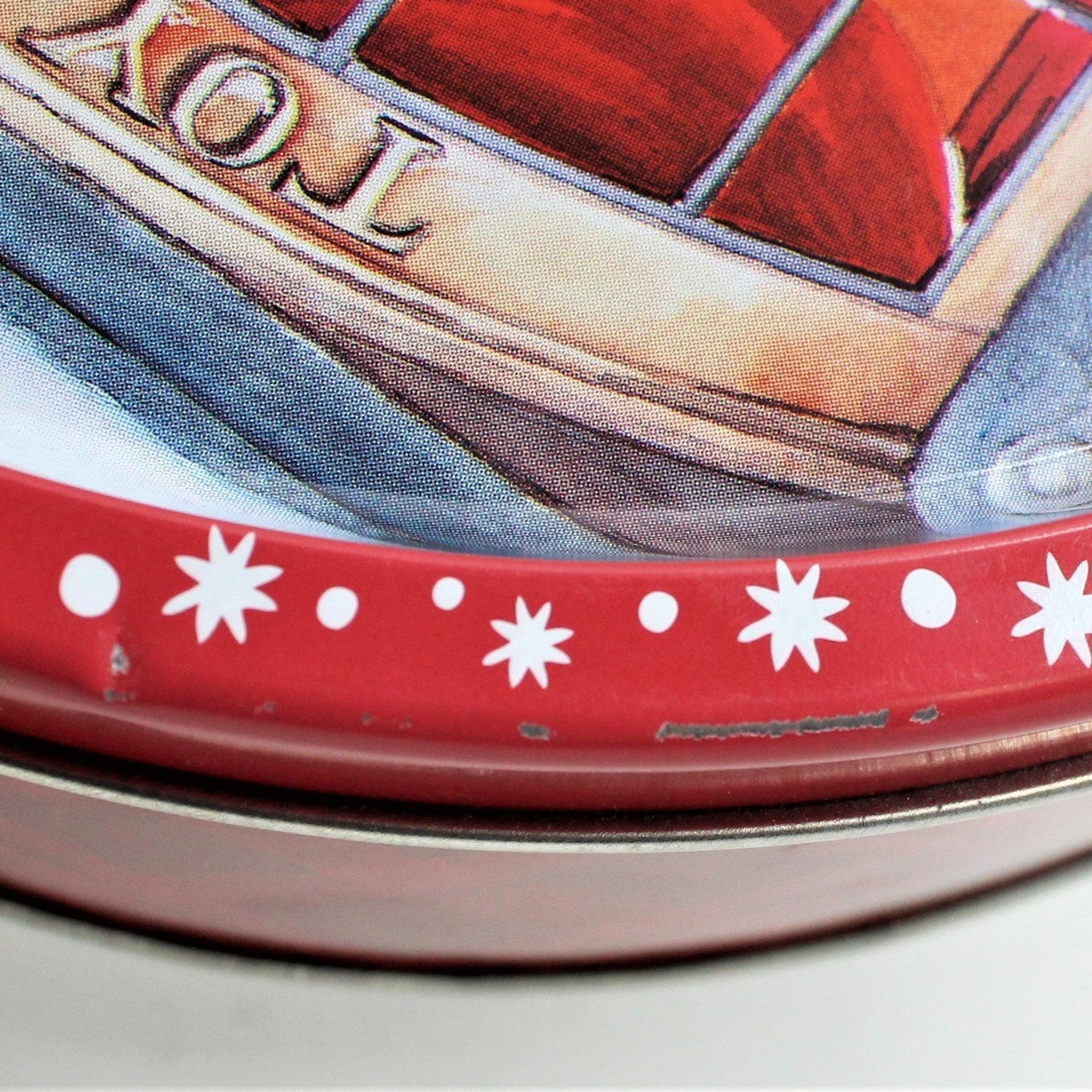 Tins, Gift Tin / Cookie Tin, Christmas Toy Shop, Round, Denmark