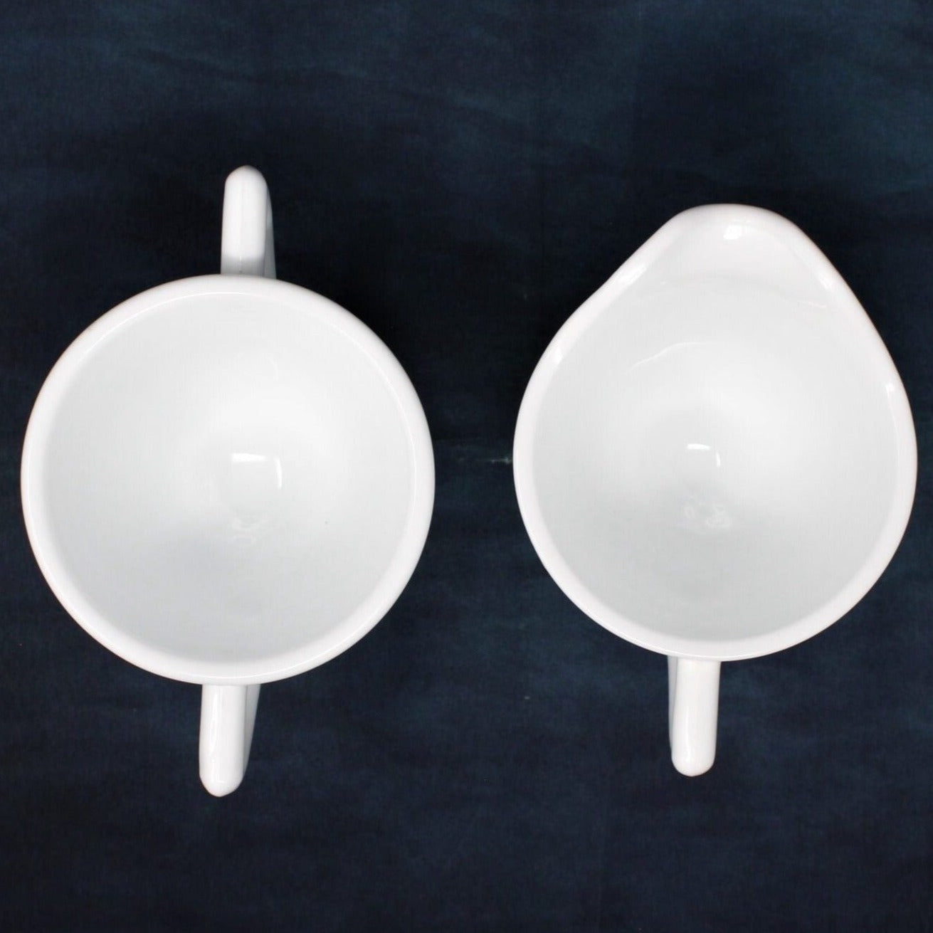 Creamer & Open Sugar, Indiana Glass, Orange Blossom, Milk Glass, Vintage