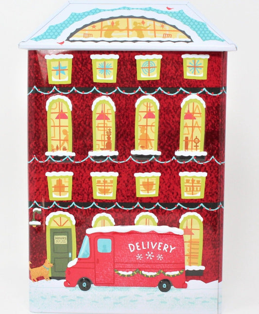 Tins, Gift Tin / Cookie Tin, Hallmark Christmas Village Tin, Bakery, 2016