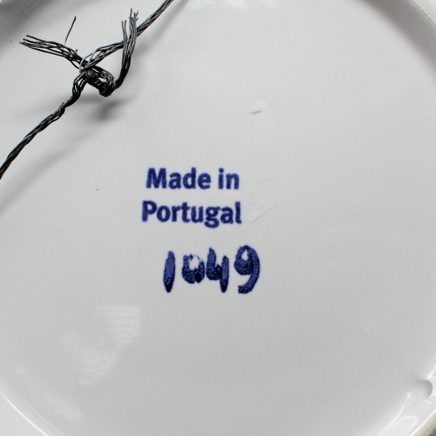 Decorative Plates, Hand Painted Portugal Pink Flowers, Reticulated, Set of 4, Vintage