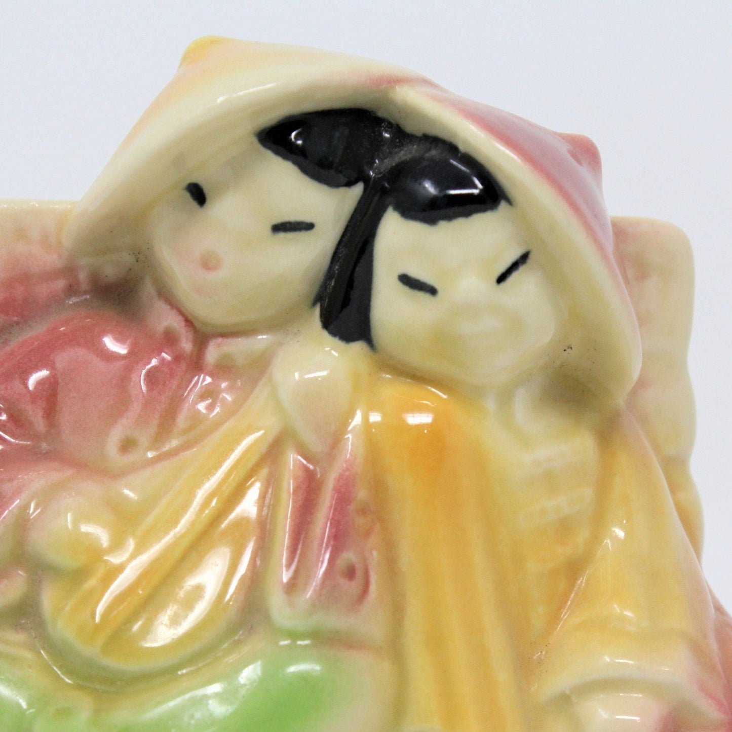 Planter, Shawnee Pottery, Asian Couple, Ceramic, Vintage