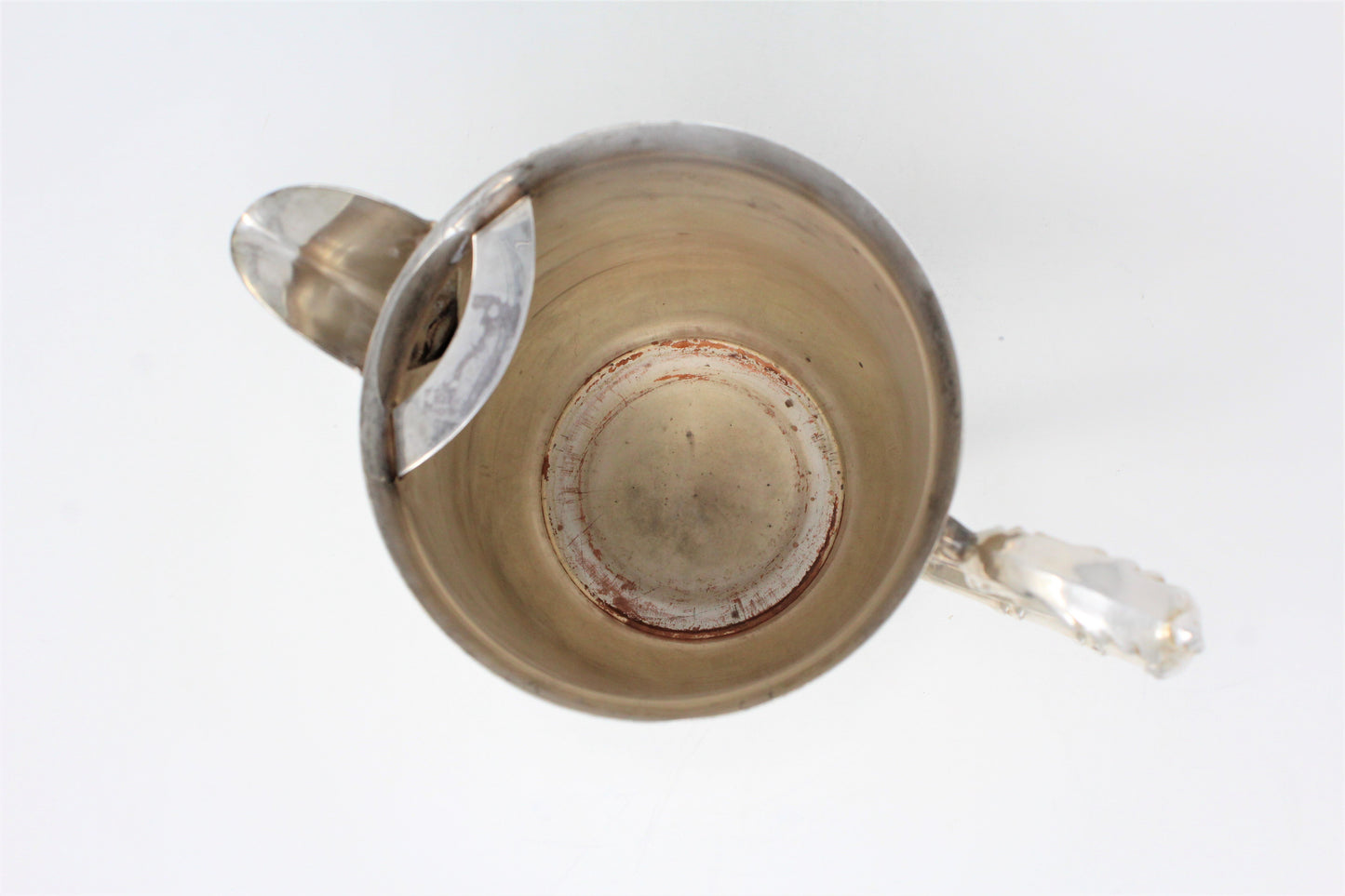 Pitcher, Sheridan, Water Pitcher w/Ice Lip, Silverplate, Vintage