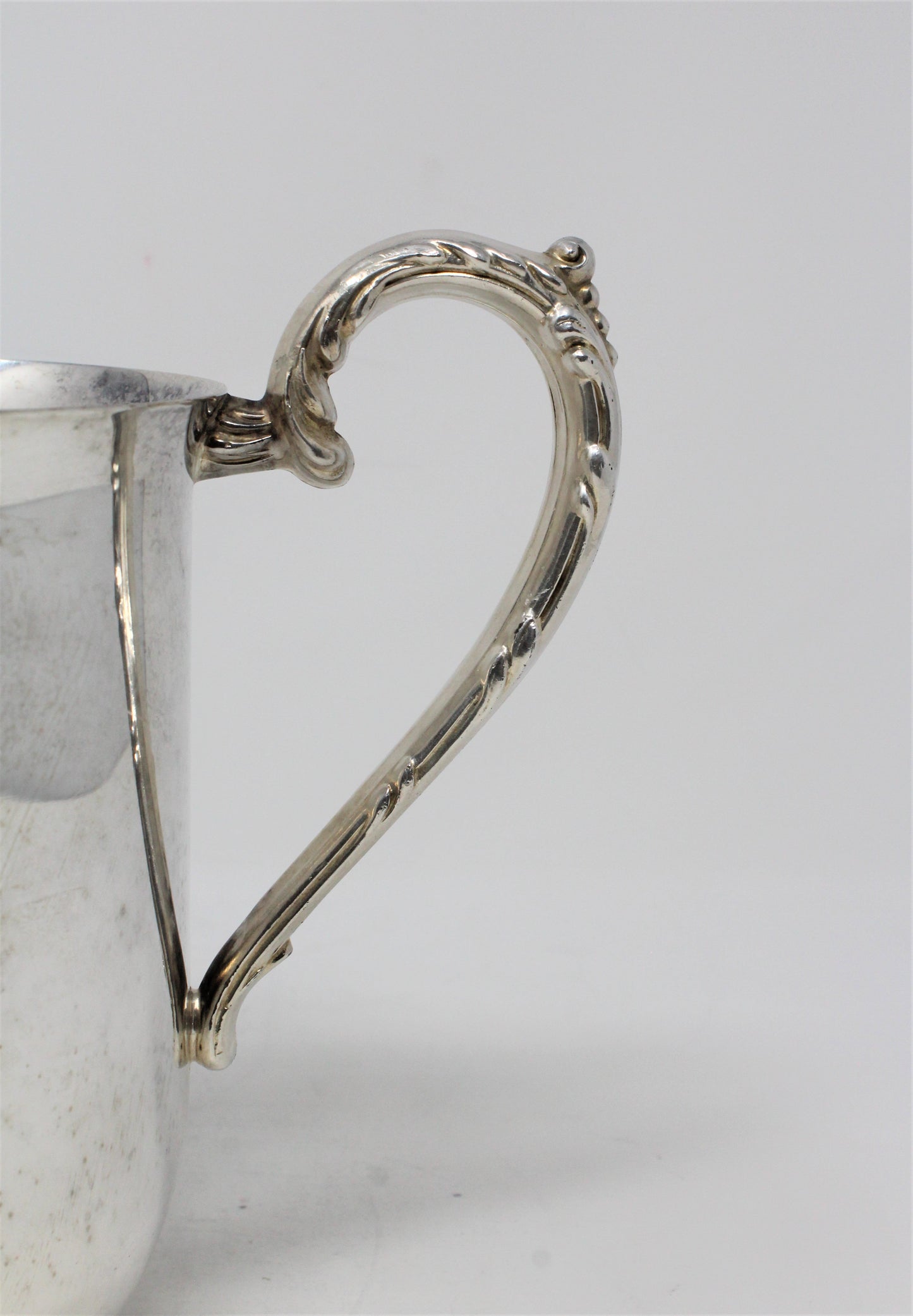 Pitcher, Sheridan, Water Pitcher w/Ice Lip, Silverplate, Vintage