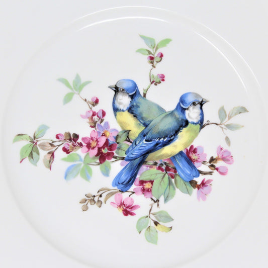 Dessert / Salad Plates, JKW Joseph Kuba, Song Birds, W. Germany, Vintage