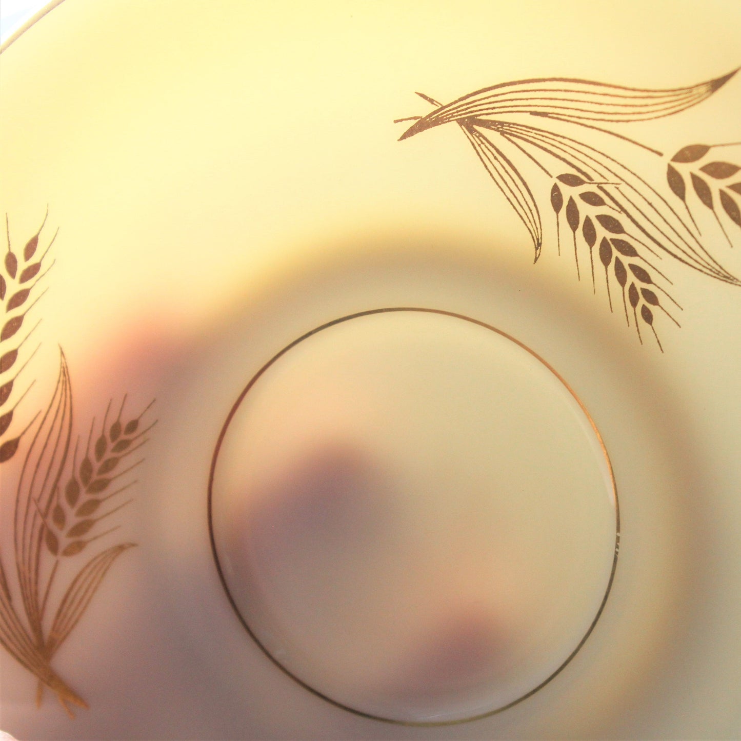 Demitasse & Saucer, Lenox, Harvest, Porcelain, Vintage
