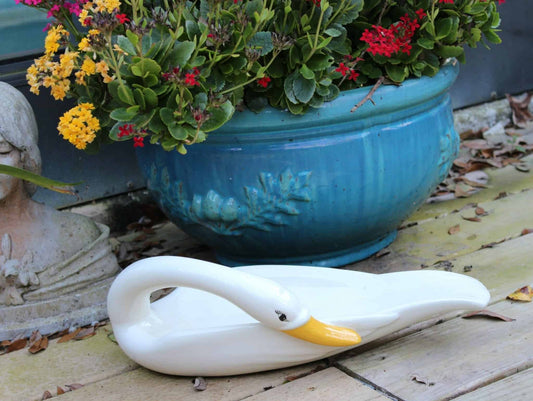 Decorative Swan, Large Ceramic, Unique, Vintage