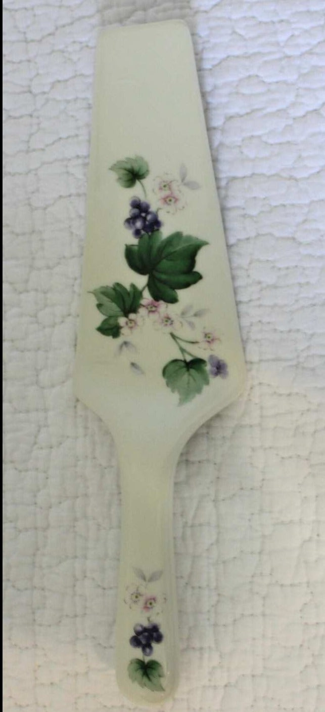 Cake Plate and Server, Sadek, SAD76, In Box, Vintage