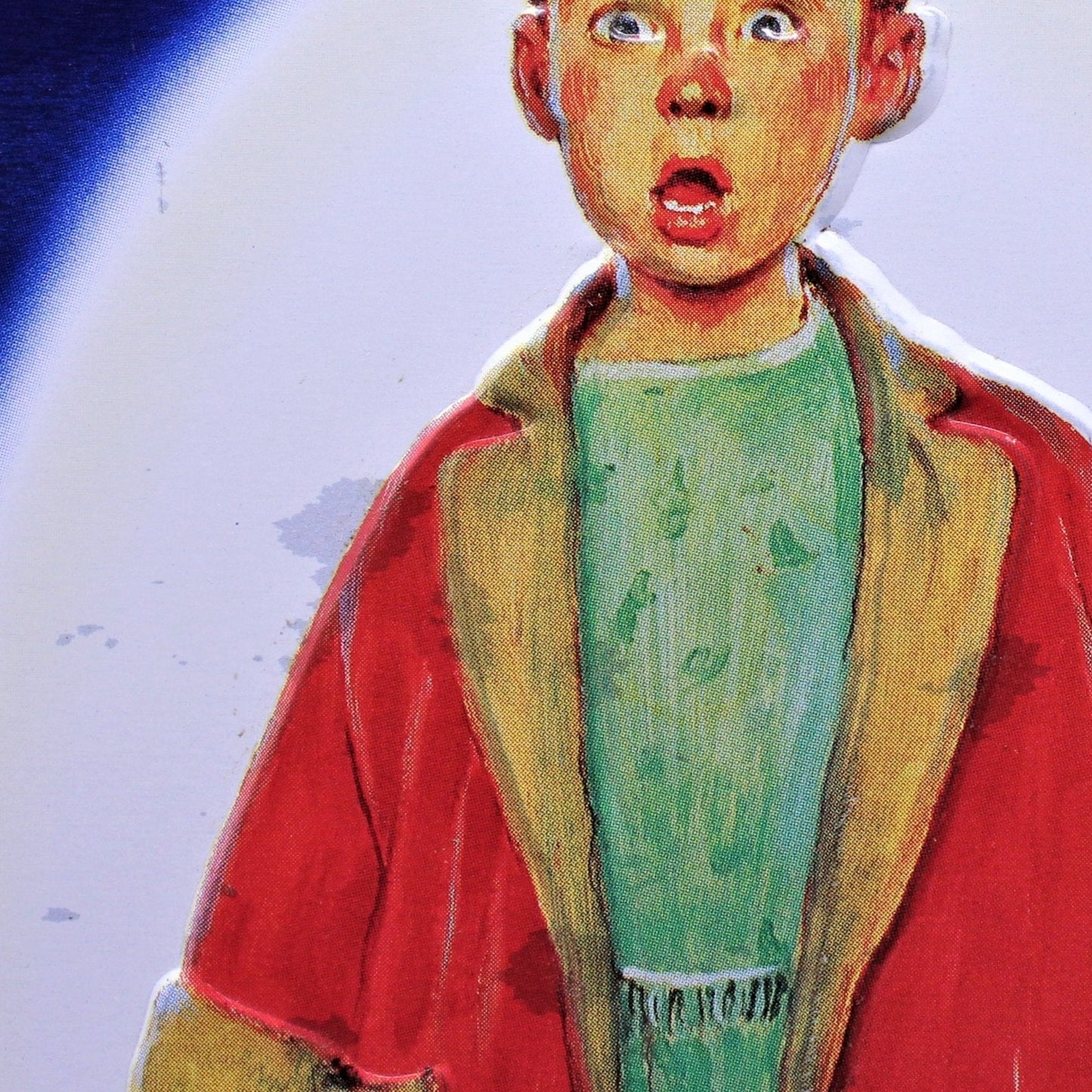 Tins, Gift Tin / Cookie Tin, Norman Rockwell, Christmas Morning, Snickers Advertising