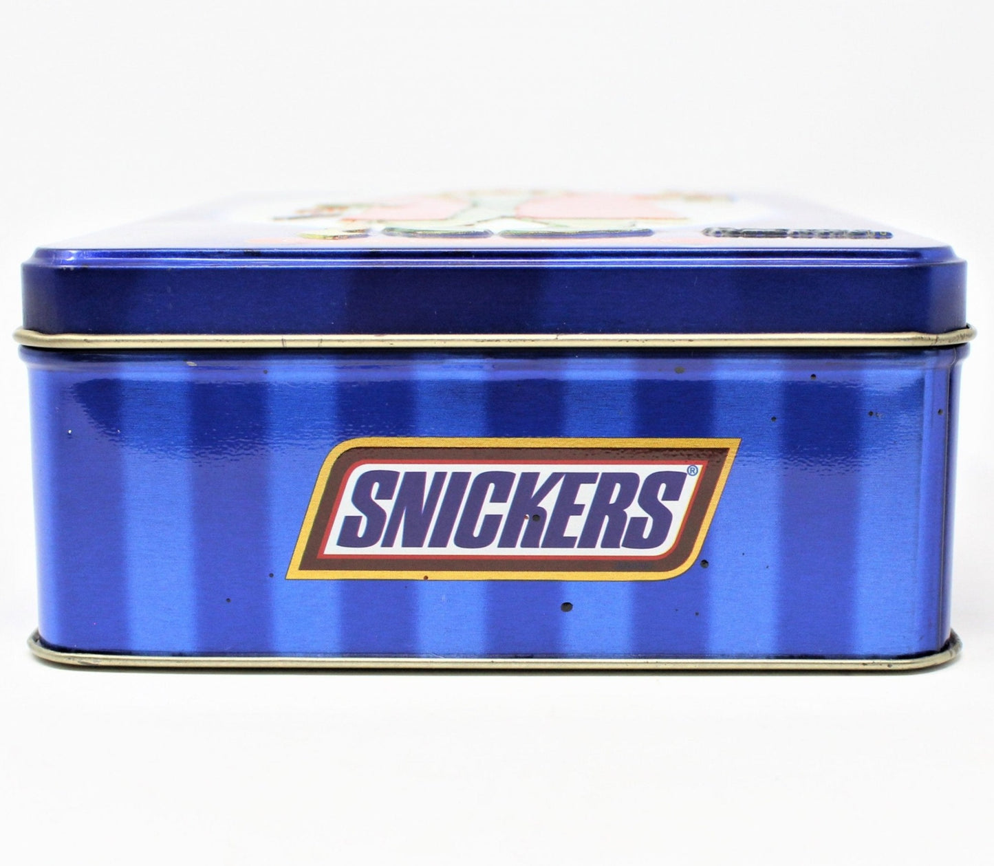 Tins, Gift Tin / Cookie Tin, Norman Rockwell, Christmas Morning, Snickers Advertising