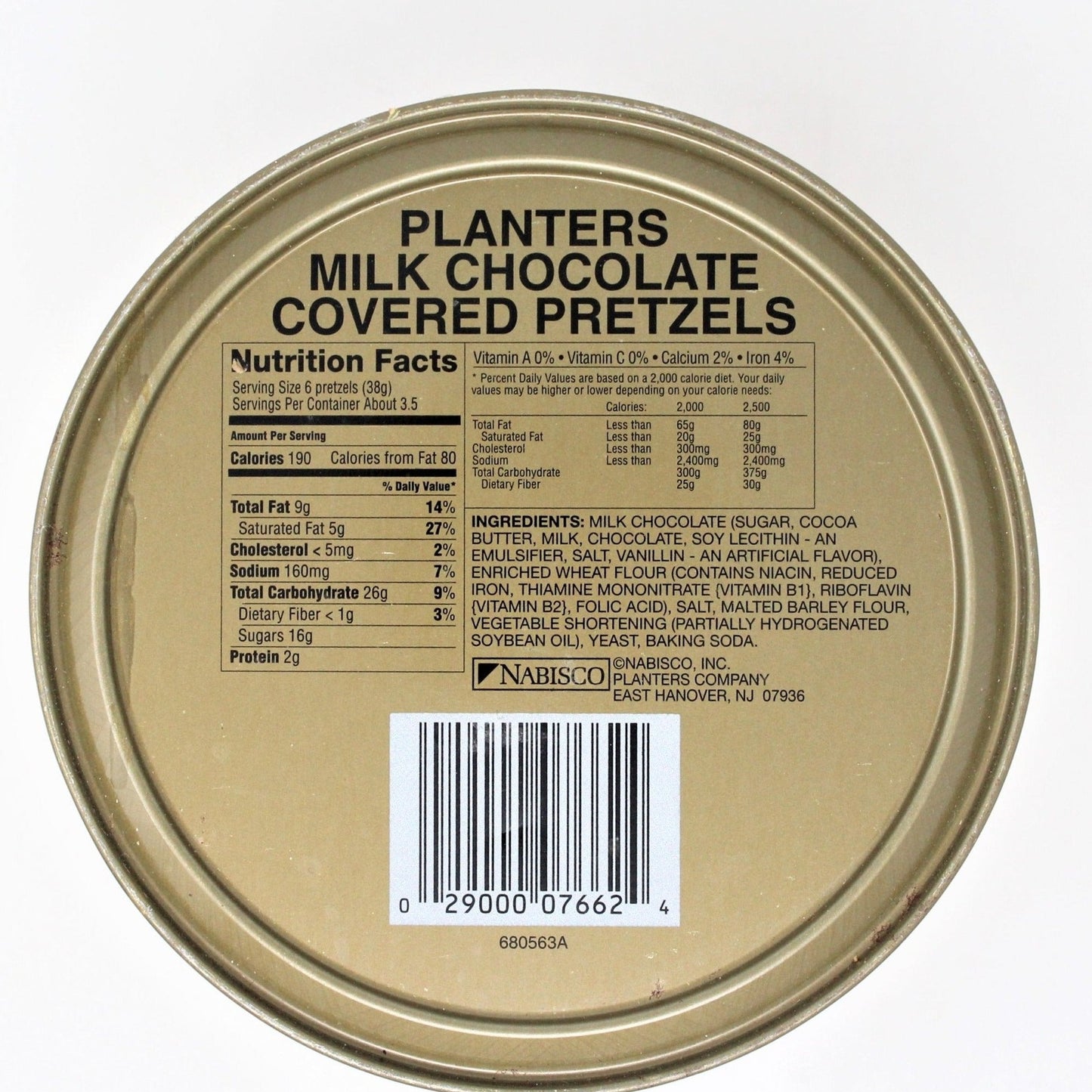 Tins, Gift Tin / Cookie Tin, Santa with Toy Basket, Potpourri Press, Vintage