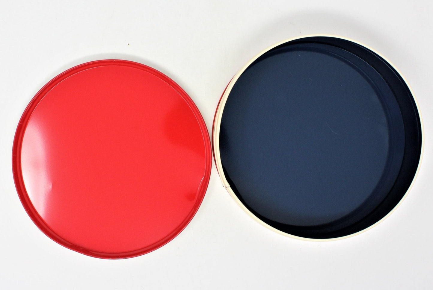 Tins, Gift Tin / Cookie Tin, Potpourri Press, Christmas Geese & Holly, Vintage