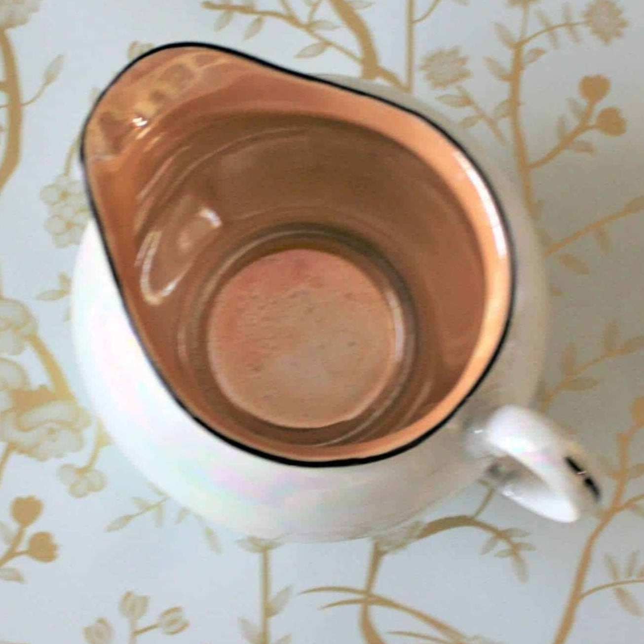 Creamer, Bell China Iridescent Lusterware, Czechoslovakia, Vintage, SOLD