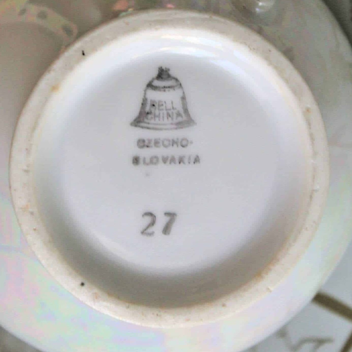 Creamer, Bell China Iridescent Lusterware, Czechoslovakia, Vintage, SOLD