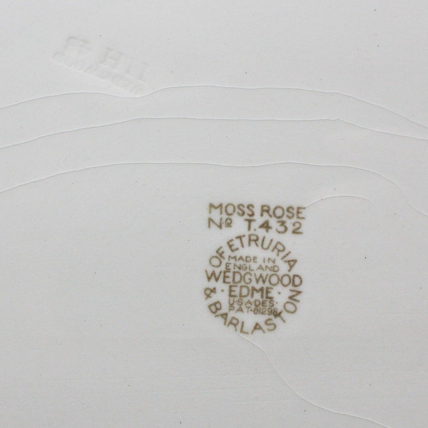 Serving Platter, Wedgwood of Etruria & Barlaston, Moss Rose, England, Vintage