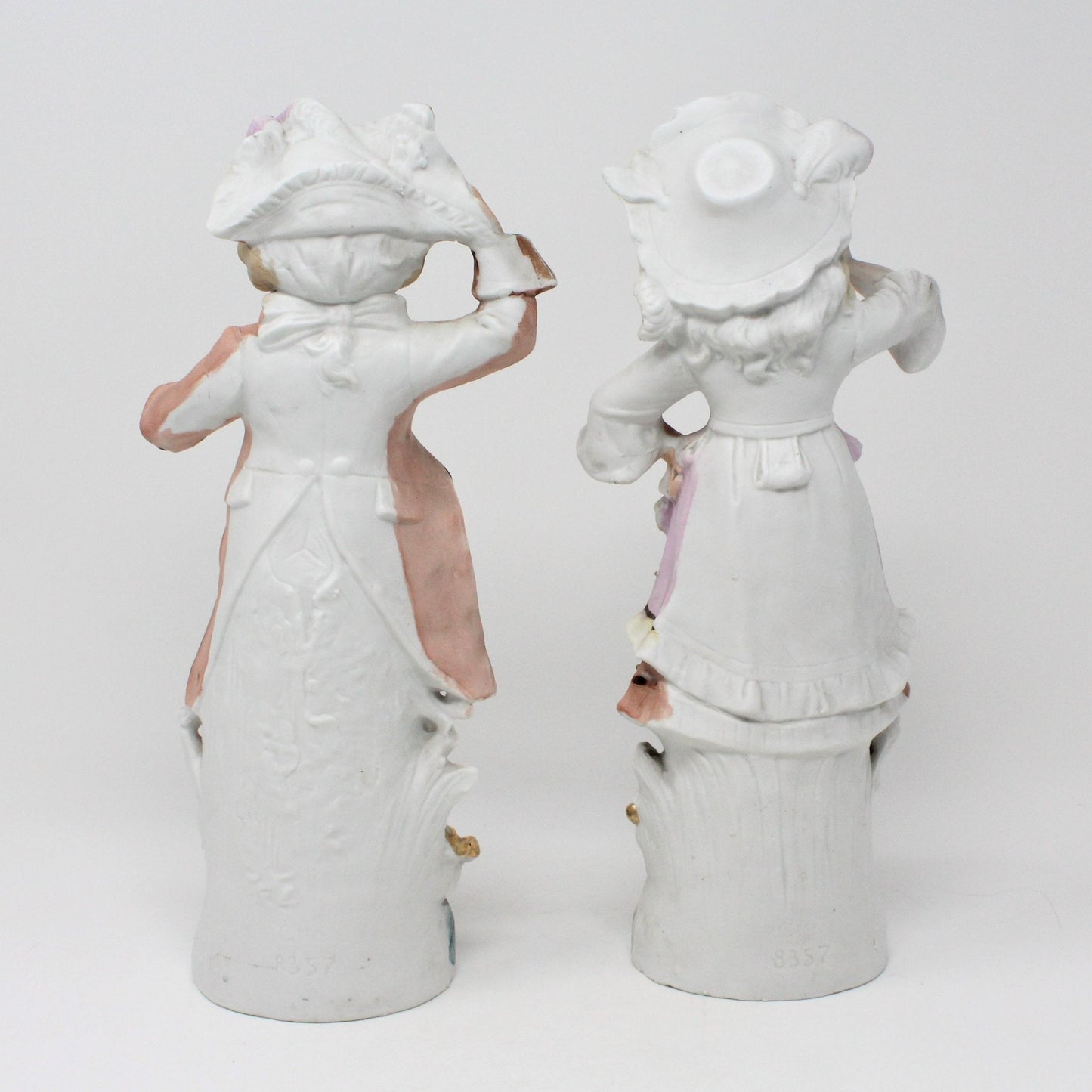 Figurine, Unger Schneider & Co, Victorian Children, Germany, Antique