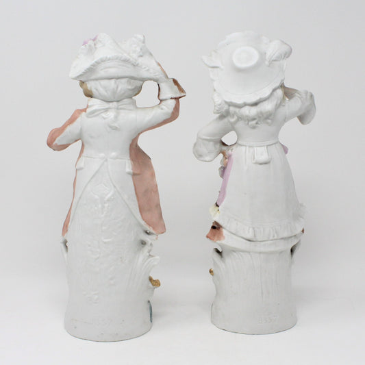 Figurine, Unger Schneider & Co, Victorian Children, Germany, Antique