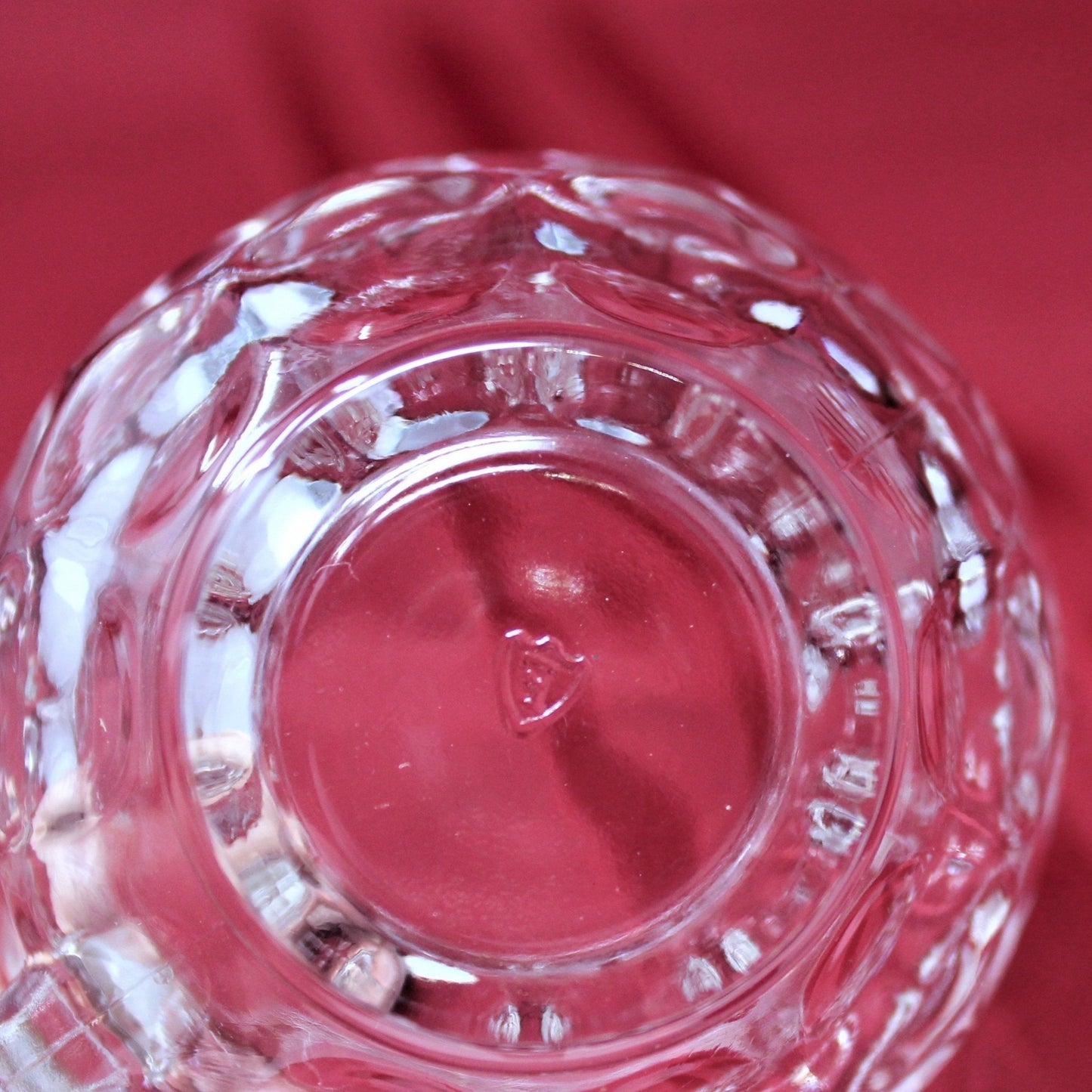 Snack Sets, Federal Glass, Yorktown / Colonial, Set of 4, Vintage