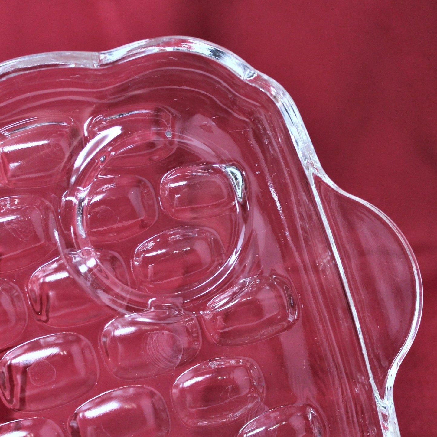 Snack Sets, Federal Glass, Yorktown / Colonial, Set of 4, Vintage