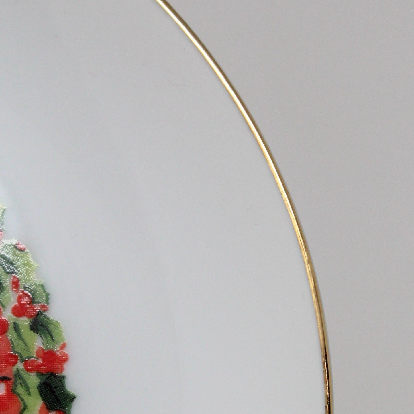 Decorative Plate, Jasco, Christmas Little Boy by Fireplace, Vintage