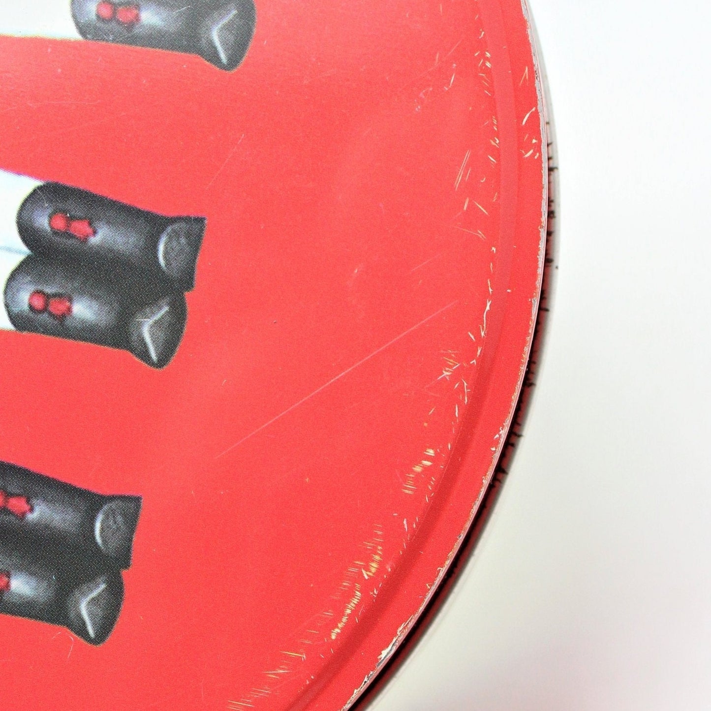 Tins, Gift Tin / Cookie Tin, Christmas Toy Soldiers, Round, Vintage