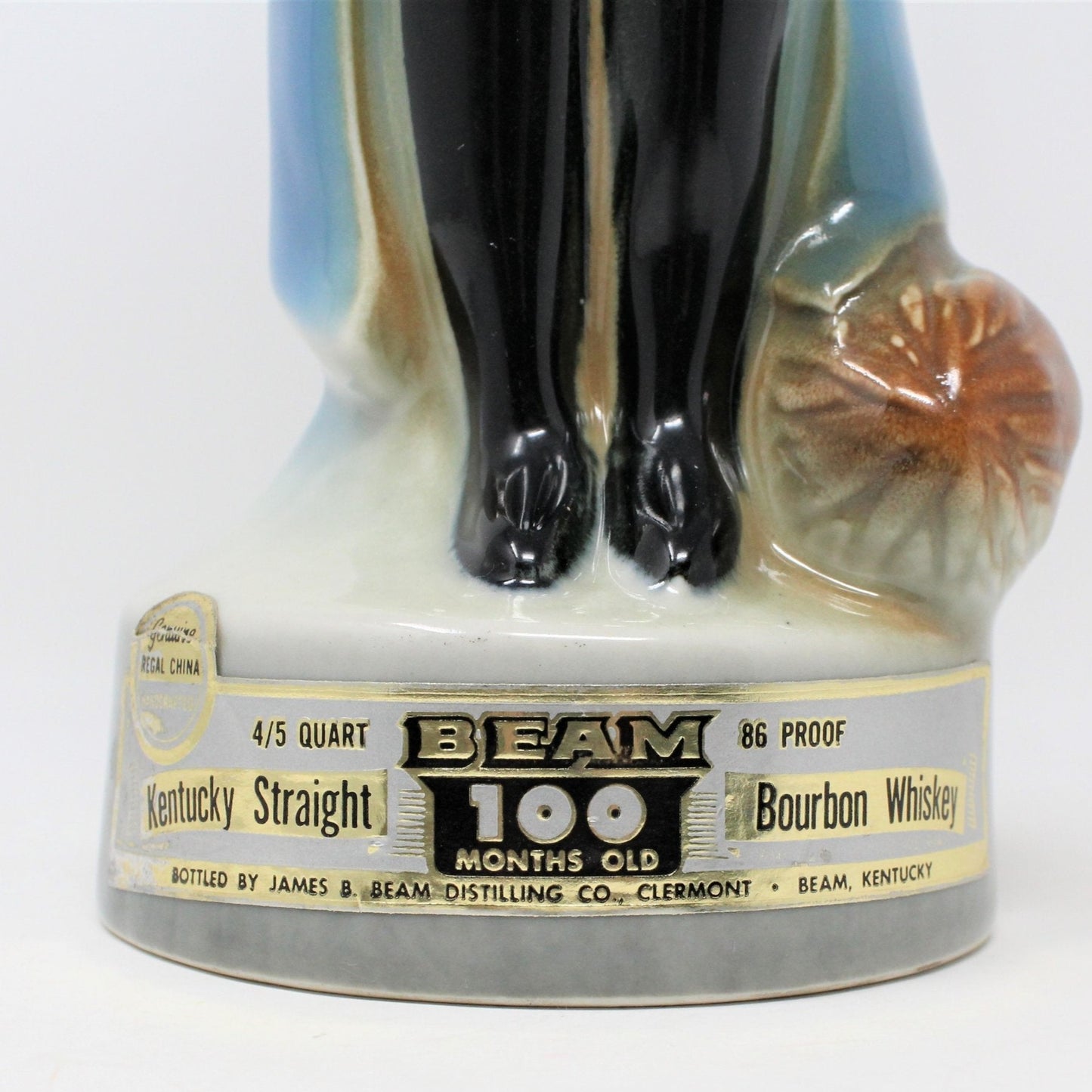 Decanter with Stopper, Jim Beam, Renee Fox, Lady Fox, Vintage 1974