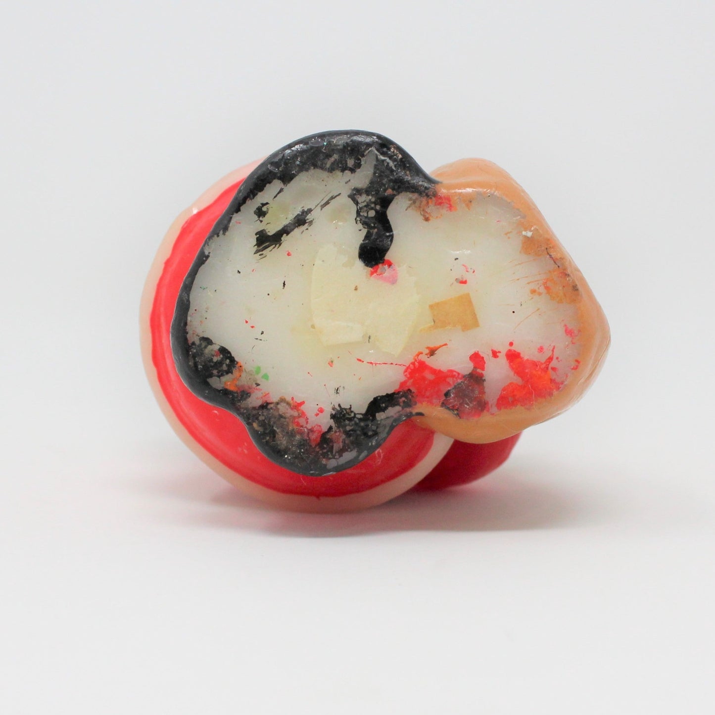 Candle, Russ Berrie, Figural Santa Shaped Christmas Candle, Vintage