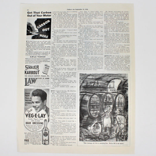 Advertisement, Eveready Batteries, 1938, Original Magazine Ad, Vintage