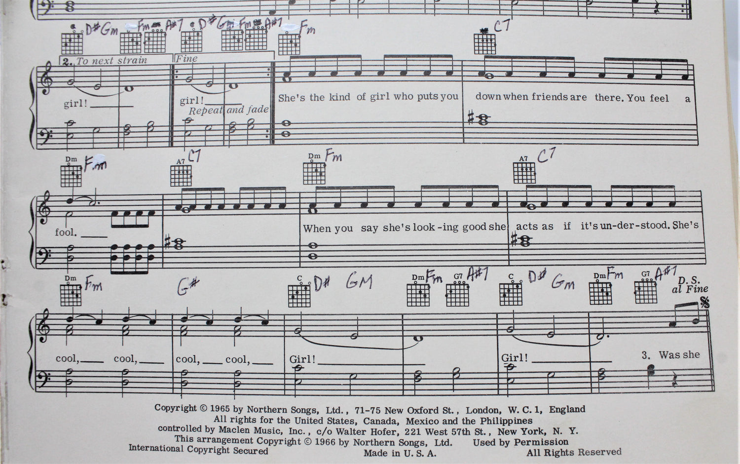 Sheet Music / Songbooks