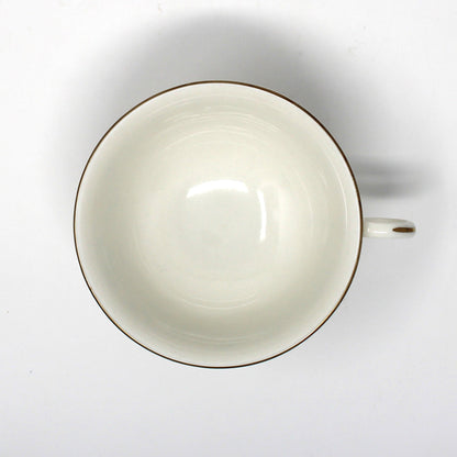 Tea Cups & Saucers: Theodore Haviland, Arbor, Grape Clusters, Set of 4, Vintage 1950