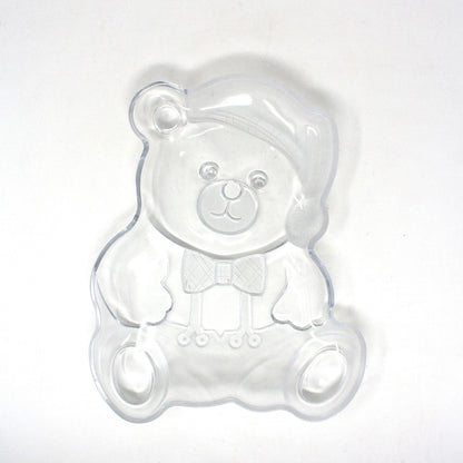 Platter, Mikasa, Holiday Bear, Christmas Bear Shaped Serving Platter / Sandwich Tray, Vintage, 1990's
