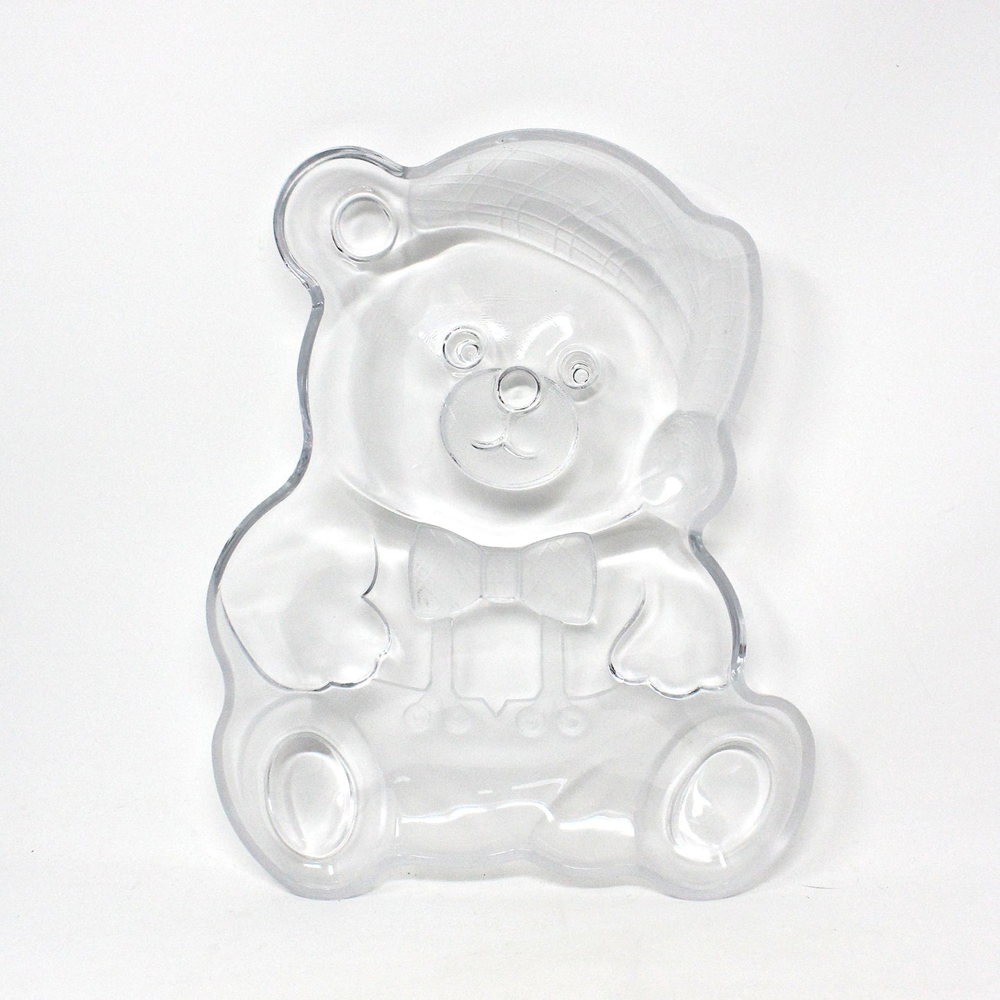 Platter, Mikasa, Holiday Bear, Christmas Bear Shaped Serving Platter / Sandwich Tray, Vintage, 1990's