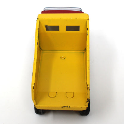 Toy Trucks: Tiny Tonka, Cement Mixer & Dump Truck, Pressed Steel, Yellow / Red, Vintage 1970s