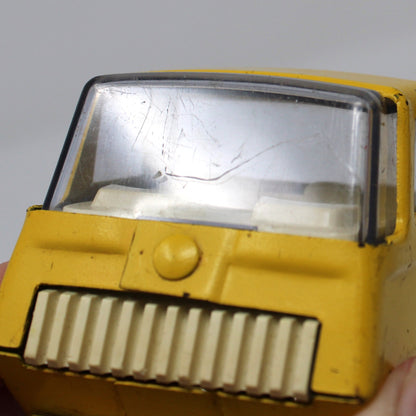Toy Trucks: Tiny Tonka, Car Carrier / Motor Mover, Yellow Pressed Steel, Vintage 1960s