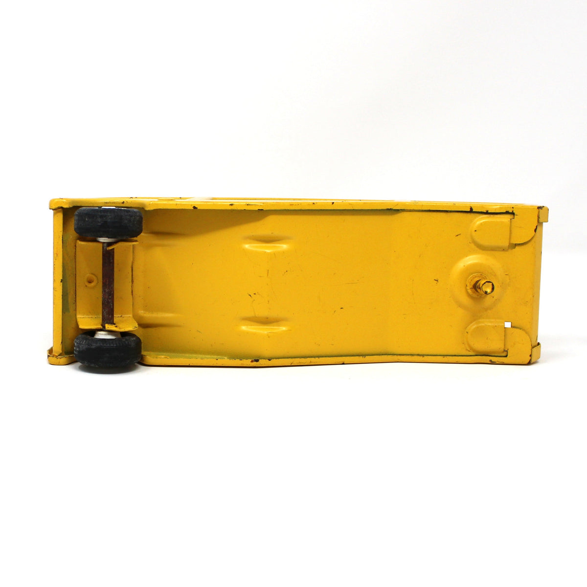 Toy Trucks: Tiny Tonka, Car Carrier / Motor Mover, Yellow Pressed Steel, Vintage 1960s