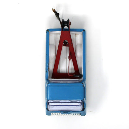 Toy Trucks: Tiny Tonka Wrecker 555 Red/Blue Steel VG, Vintage 1970s